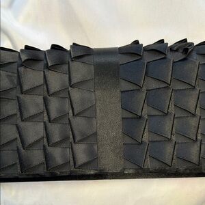 Jessica McClintock Black Clutch Purse